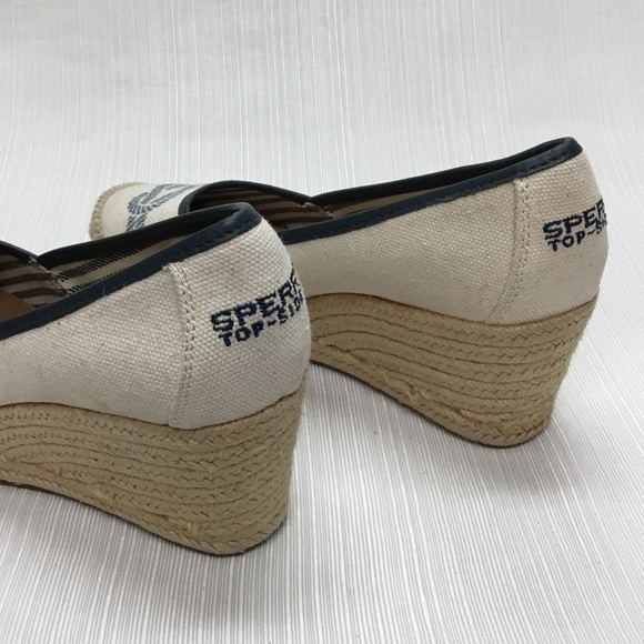Sperry Top-Sider New Beige Heels - Picture 6 of 9